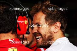 Sebastian Vettel (GER) Ferrari. 10.11.2018. Formula 1 World Championship, Rd 20, Brazilian Grand Prix, Sao Paulo, Brazil, Qualifying Day.