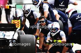 Williams practices a pit stop. 10.11.2018. Formula 1 World Championship, Rd 20, Brazilian Grand Prix, Sao Paulo, Brazil, Qualifying Day.