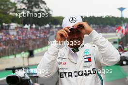 Pole for Lewis Hamilton (GBR) Mercedes 10.11.2018. Formula 1 World Championship, Rd 20, Brazilian Grand Prix, Sao Paulo, Brazil, Qualifying Day.
