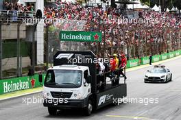 The drivers parade. 11.11.2018. Formula 1 World Championship, Rd 20, Brazilian Grand Prix, Sao Paulo, Brazil, Race Day.