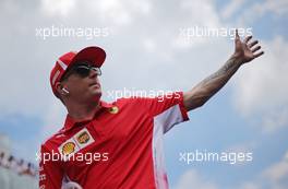 Kimi Raikkonen (FIN) Scuderia Ferrari  11.11.2018. Formula 1 World Championship, Rd 20, Brazilian Grand Prix, Sao Paulo, Brazil, Race Day.