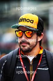 Fernando Alonso (ESP) McLaren. 11.11.2018. Formula 1 World Championship, Rd 20, Brazilian Grand Prix, Sao Paulo, Brazil, Race Day.