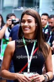 Talita Rocca (BRA), Girlfriend of Leandrinho (BRA), Basketball player. 11.11.2018. Formula 1 World Championship, Rd 20, Brazilian Grand Prix, Sao Paulo, Brazil, Race Day.