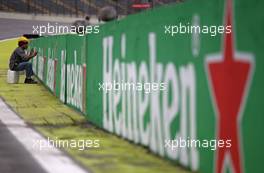 Track atmosphere, Heineken 08.11.2018. Formula 1 World Championship, Rd 20, Brazilian Grand Prix, Sao Paulo, Brazil, Preparation Day.