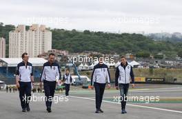 Sergey Sirotkin (RUS) Williams F1 Team  08.11.2018. Formula 1 World Championship, Rd 20, Brazilian Grand Prix, Sao Paulo, Brazil, Preparation Day.