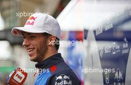 Pierre Gasly (FRA) Scuderia Toro Rosso  08.11.2018. Formula 1 World Championship, Rd 20, Brazilian Grand Prix, Sao Paulo, Brazil, Preparation Day.