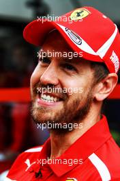 Sebastian Vettel (GER) Ferrari. 08.11.2018. Formula 1 World Championship, Rd 20, Brazilian Grand Prix, Sao Paulo, Brazil, Preparation Day.