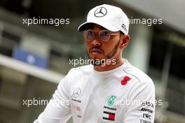 Lewis Hamilton (GBR) Mercedes AMG F1. 08.11.2018. Formula 1 World Championship, Rd 20, Brazilian Grand Prix, Sao Paulo, Brazil, Preparation Day.