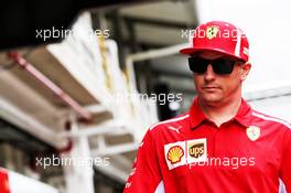 Kimi Raikkonen (FIN) Ferrari. 08.11.2018. Formula 1 World Championship, Rd 20, Brazilian Grand Prix, Sao Paulo, Brazil, Preparation Day.