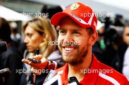 Sebastian Vettel (GER) Ferrari. 08.11.2018. Formula 1 World Championship, Rd 20, Brazilian Grand Prix, Sao Paulo, Brazil, Preparation Day.