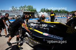 Nico Hulkenberg (GER) Renault Sport F1 Team RS18. 08.06.2018. Formula 1 World Championship, Rd 7, Canadian Grand Prix, Montreal, Canada, Practice Day.