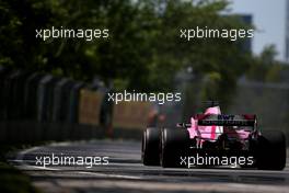Sergio Perez (MEX) Sahara Force India F1   08.06.2018. Formula 1 World Championship, Rd 7, Canadian Grand Prix, Montreal, Canada, Practice Day.