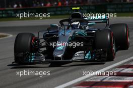 Valtteri Bottas (FIN) Mercedes AMG F1  08.06.2018. Formula 1 World Championship, Rd 7, Canadian Grand Prix, Montreal, Canada, Practice Day.
