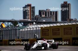 Marcus Ericsson (SWE) Sauber C37. 08.06.2018. Formula 1 World Championship, Rd 7, Canadian Grand Prix, Montreal, Canada, Practice Day.