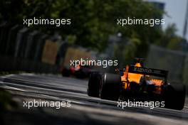 Fernando Alonso (ESP) McLaren F1  08.06.2018. Formula 1 World Championship, Rd 7, Canadian Grand Prix, Montreal, Canada, Practice Day.