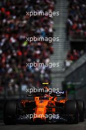 Stoffel Vandoorne (BEL) McLaren MCL33. 08.06.2018. Formula 1 World Championship, Rd 7, Canadian Grand Prix, Montreal, Canada, Practice Day.