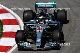 Lewis Hamilton (GBR) Mercedes AMG F1 W09. 08.06.2018. Formula 1 World Championship, Rd 7, Canadian Grand Prix, Montreal, Canada, Practice Day.