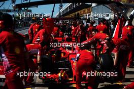 Sebastian Vettel (GER) Ferrari SF71H. 08.06.2018. Formula 1 World Championship, Rd 7, Canadian Grand Prix, Montreal, Canada, Practice Day.