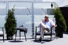 Lawrence Stroll (CDN) Businessman and father of Lance Stroll (CDN) Williams. 08.06.2018. Formula 1 World Championship, Rd 7, Canadian Grand Prix, Montreal, Canada, Practice Day.
