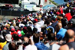 Fans in the grandstand. 08.06.2018. Formula 1 World Championship, Rd 7, Canadian Grand Prix, Montreal, Canada, Practice Day.