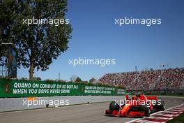 Kimi Raikkonen (FIN) Scuderia Ferrari  08.06.2018. Formula 1 World Championship, Rd 7, Canadian Grand Prix, Montreal, Canada, Practice Day.