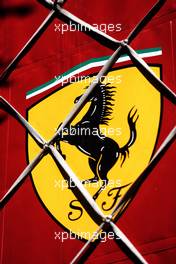 Ferrari logo. 08.06.2018. Formula 1 World Championship, Rd 7, Canadian Grand Prix, Montreal, Canada, Practice Day.