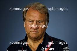 Robert Fernley (GBR) Sahara Force India F1 Team Deputy Team Principal in the FIA Press Conference. 08.06.2018. Formula 1 World Championship, Rd 7, Canadian Grand Prix, Montreal, Canada, Practice Day.