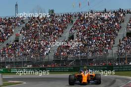 Stoffel Vandoorne (BEL) McLaren F1  08.06.2018. Formula 1 World Championship, Rd 7, Canadian Grand Prix, Montreal, Canada, Practice Day.