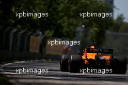 Fernando Alonso (ESP) McLaren F1  08.06.2018. Formula 1 World Championship, Rd 7, Canadian Grand Prix, Montreal, Canada, Practice Day.