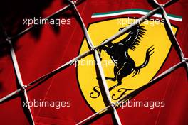 Ferrari logo. 08.06.2018. Formula 1 World Championship, Rd 7, Canadian Grand Prix, Montreal, Canada, Practice Day.