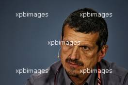 Guenther Steiner (ITA) Haas F1 Team Prinicipal in the FIA Press Conference. 08.06.2018. Formula 1 World Championship, Rd 7, Canadian Grand Prix, Montreal, Canada, Practice Day.