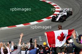 Lance Stroll (CDN) Williams FW41. 08.06.2018. Formula 1 World Championship, Rd 7, Canadian Grand Prix, Montreal, Canada, Practice Day.