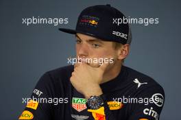 Max Verstappen (NLD) Red Bull Racing in the FIA Press Conference. 10.06.2018. Formula 1 World Championship, Rd 7, Canadian Grand Prix, Montreal, Canada, Race Day.