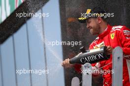 Sebastian Vettel (GER) Scuderia Ferrari  10.06.2018. Formula 1 World Championship, Rd 7, Canadian Grand Prix, Montreal, Canada, Race Day.