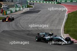 Valtteri Bottas (FIN) Mercedes AMG F1 W09. 10.06.2018. Formula 1 World Championship, Rd 7, Canadian Grand Prix, Montreal, Canada, Race Day.