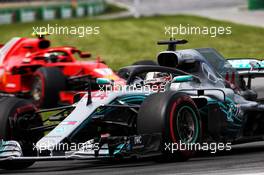 Lewis Hamilton (GBR) Mercedes AMG F1 W09. 10.06.2018. Formula 1 World Championship, Rd 7, Canadian Grand Prix, Montreal, Canada, Race Day.