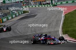 Pierre Gasly (FRA) Scuderia Toro Rosso STR13. 10.06.2018. Formula 1 World Championship, Rd 7, Canadian Grand Prix, Montreal, Canada, Race Day.