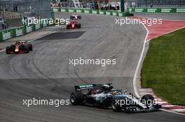 Lewis Hamilton (GBR) Mercedes AMG F1 W09. 10.06.2018. Formula 1 World Championship, Rd 7, Canadian Grand Prix, Montreal, Canada, Race Day.