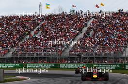 Max Verstappen (NLD) Red Bull Racing RB14. 10.06.2018. Formula 1 World Championship, Rd 7, Canadian Grand Prix, Montreal, Canada, Race Day.