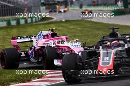 Esteban Ocon (FRA) Sahara Force India F1 VJM11. 10.06.2018. Formula 1 World Championship, Rd 7, Canadian Grand Prix, Montreal, Canada, Race Day.