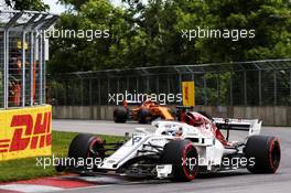 Marcus Ericsson (SWE) Sauber C37. 10.06.2018. Formula 1 World Championship, Rd 7, Canadian Grand Prix, Montreal, Canada, Race Day.