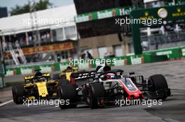 Romain Grosjean (FRA) Haas F1 Team VF-18. 10.06.2018. Formula 1 World Championship, Rd 7, Canadian Grand Prix, Montreal, Canada, Race Day.