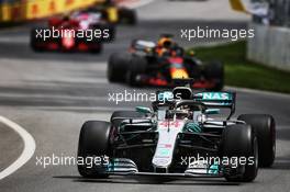 Lewis Hamilton (GBR) Mercedes AMG F1 W09. 10.06.2018. Formula 1 World Championship, Rd 7, Canadian Grand Prix, Montreal, Canada, Race Day.