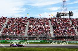 Brendon Hartley (NZL) Scuderia Toro Rosso STR13.` 10.06.2018. Formula 1 World Championship, Rd 7, Canadian Grand Prix, Montreal, Canada, Race Day.