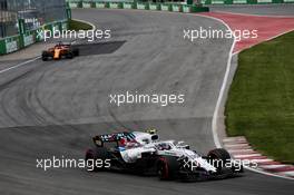 Sergey Sirotkin (RUS) Williams FW41. 10.06.2018. Formula 1 World Championship, Rd 7, Canadian Grand Prix, Montreal, Canada, Race Day.