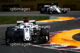 Marcus Ericsson (SWE) Sauber C37. 09.06.2018. Formula 1 World Championship, Rd 7, Canadian Grand Prix, Montreal, Canada, Qualifying Day.