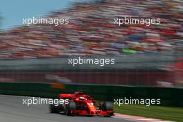 Sebastian Vettel (GER) Scuderia Ferrari  09.06.2018. Formula 1 World Championship, Rd 7, Canadian Grand Prix, Montreal, Canada, Qualifying Day.