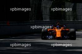 Fernando Alonso (ESP) McLaren F1  09.06.2018. Formula 1 World Championship, Rd 7, Canadian Grand Prix, Montreal, Canada, Qualifying Day.