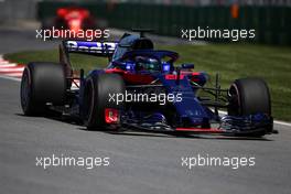 Brendon Hartley (NZ) Scuderia Toro Rosso  09.06.2018. Formula 1 World Championship, Rd 7, Canadian Grand Prix, Montreal, Canada, Qualifying Day.