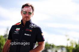 Christian Horner (GBR) Red Bull Racing Team Principal. 09.06.2018. Formula 1 World Championship, Rd 7, Canadian Grand Prix, Montreal, Canada, Qualifying Day.